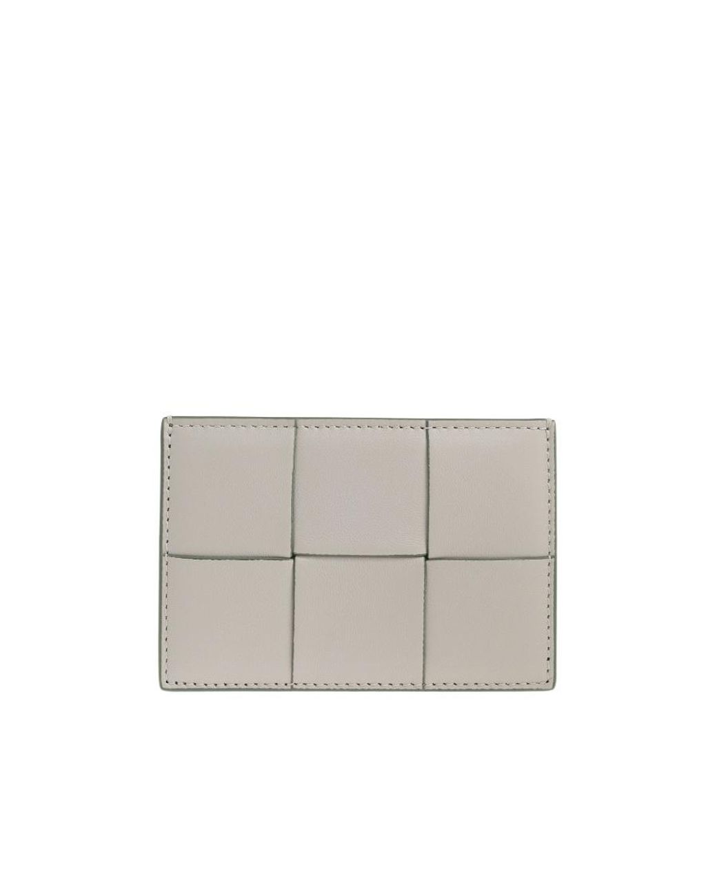 Bottega Veneta Gray Cassette Credit Card Case
