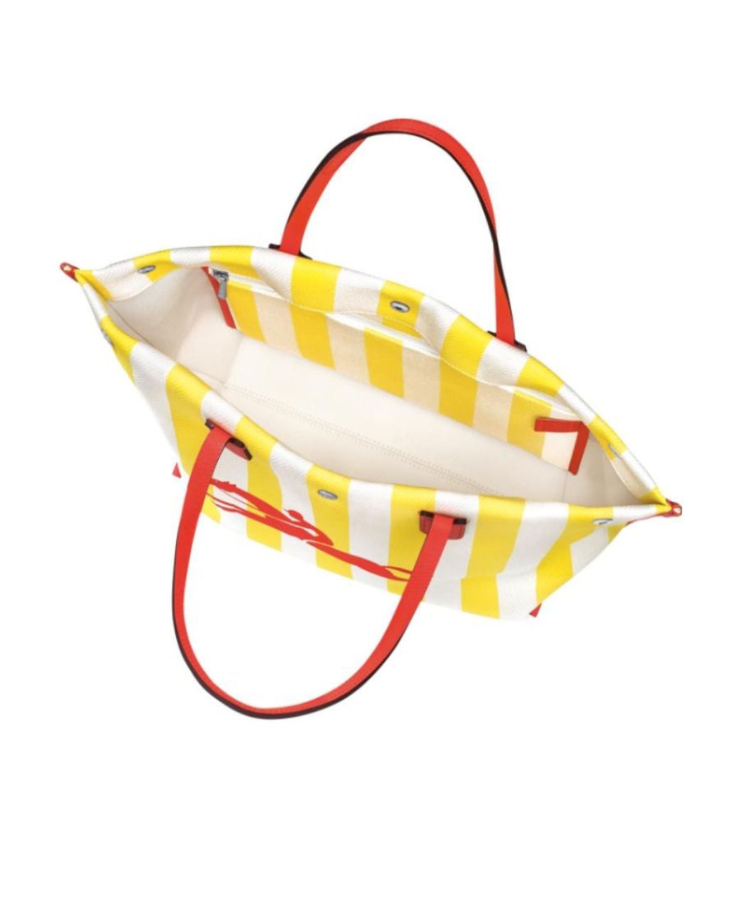 Longchamp Yellow Roseau Essential Large Tote Bag