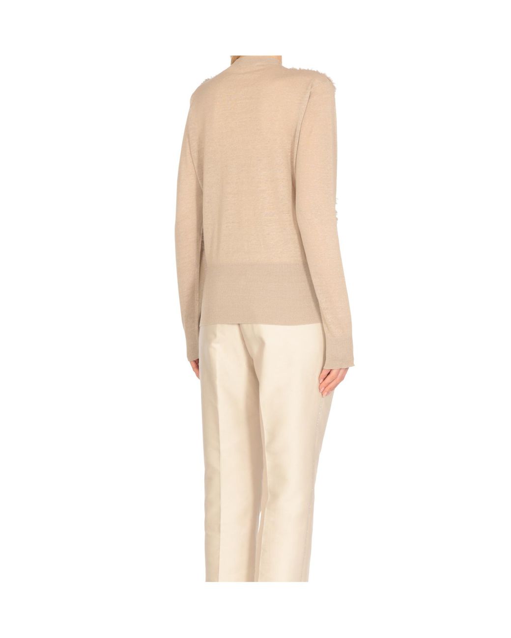Fabiana Filippi Multicolor Tulle Detailed Cardigan