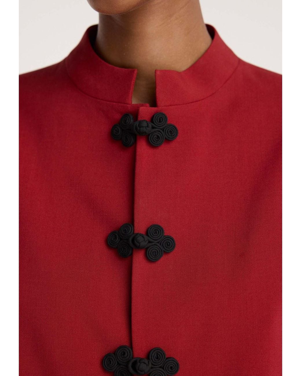 Rohe Red Pankou Closure Jacket
