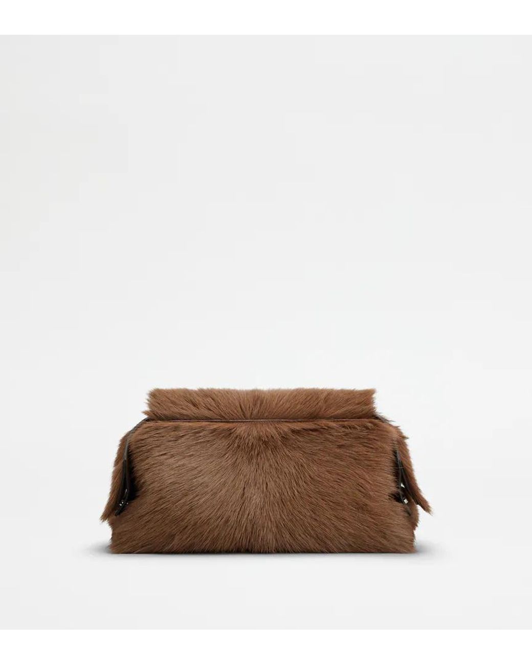 Tod's Brown Wave Pouch