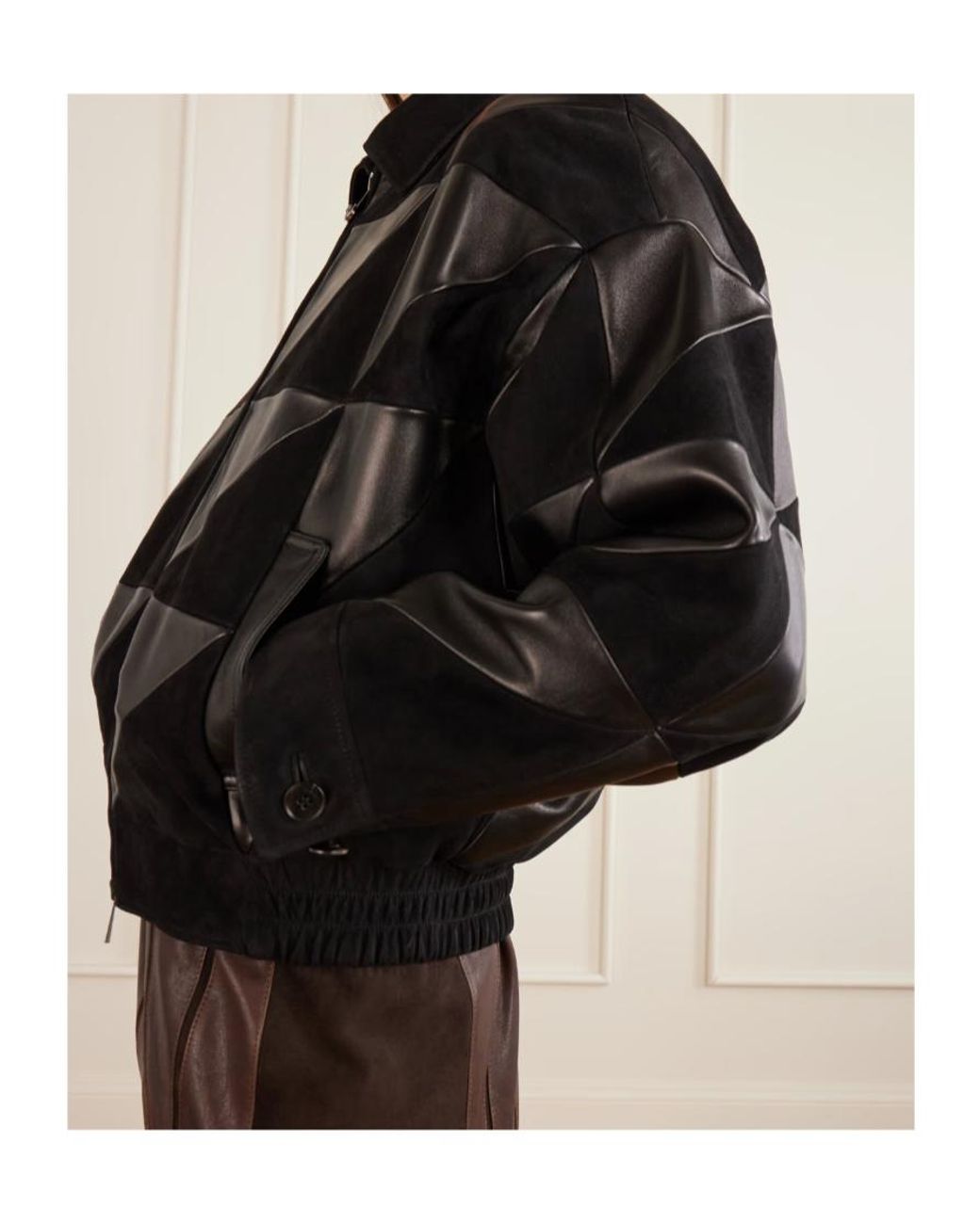 Versace Black Long-Sleeve Casual Jacket