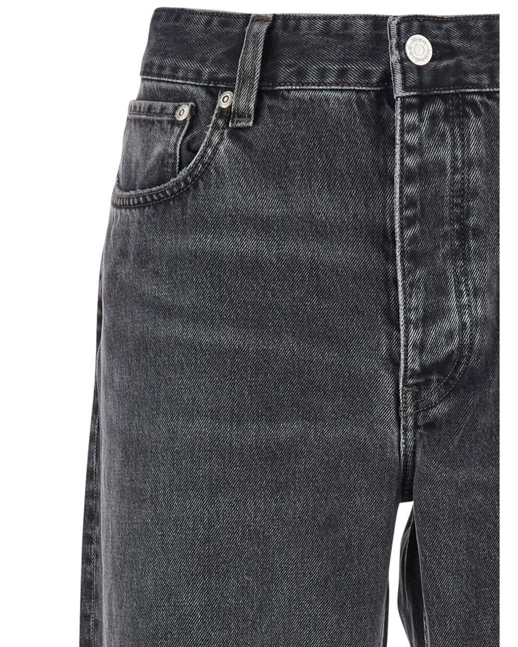 Won Hundred Gray Belted Regular-Fit Jeans for men