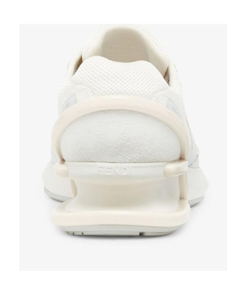 Fendi White First 1 Low-Top Sneakers