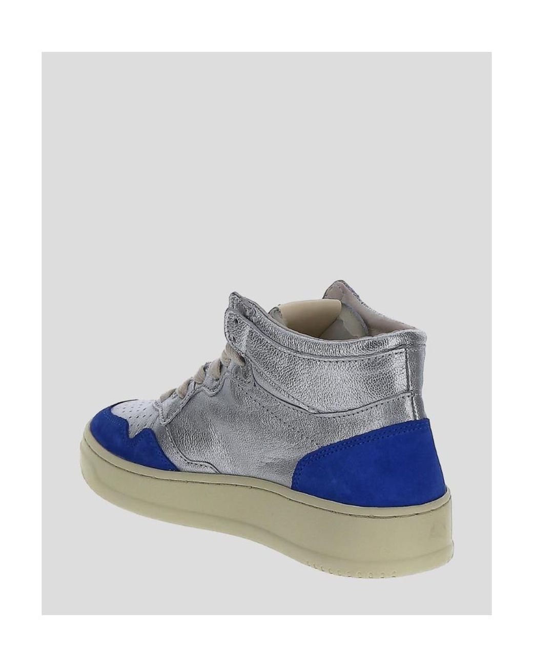 Autry Blue High-Top Sneakers for men