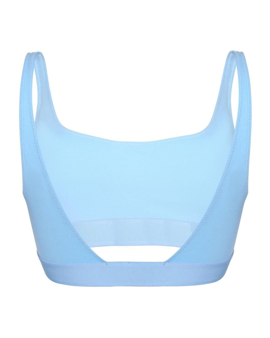 Tom Ford Blue Logo Underband Bralette Bra