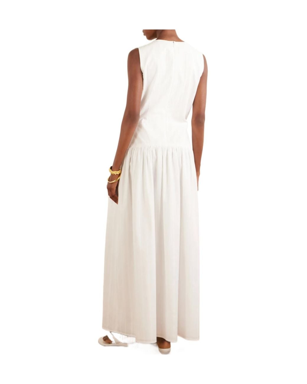 Loulou de Saison White Ama Maxi Dress