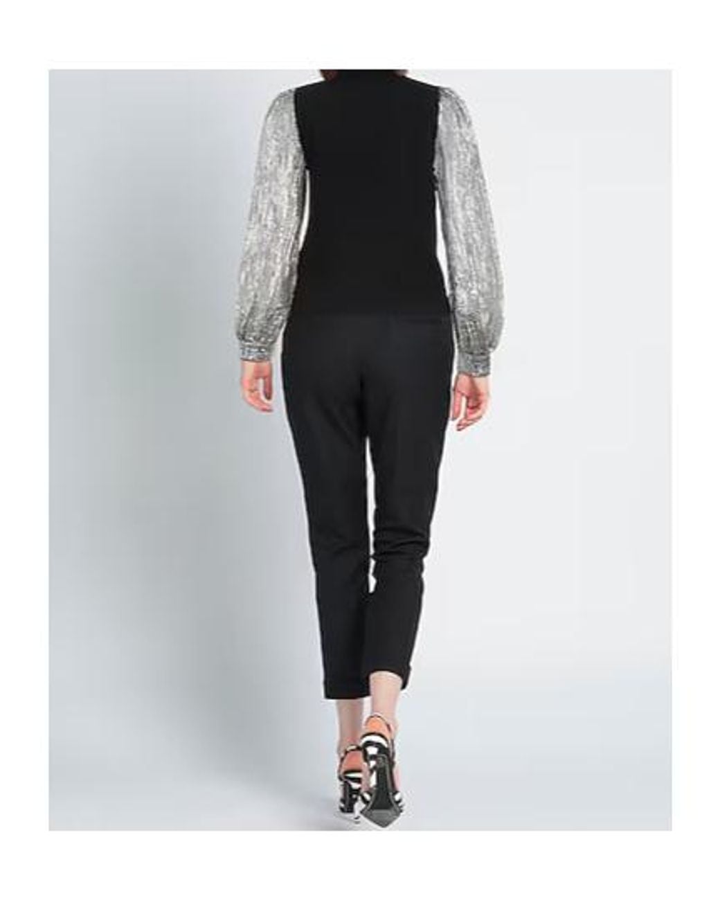 Tory Burch Black High-Neck Sweater