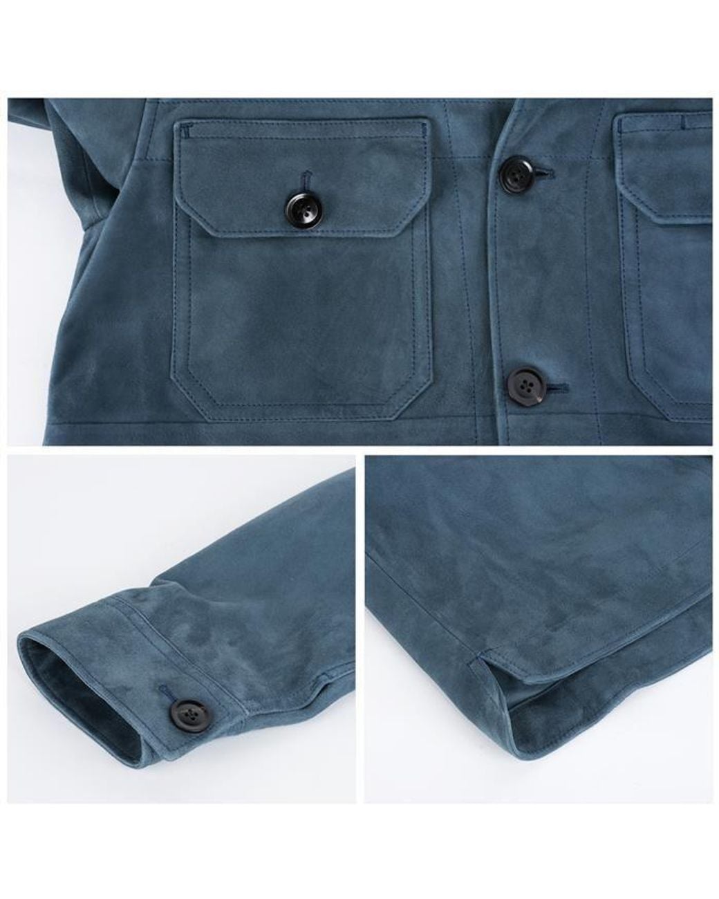 Tom Ford Blue Long Sleeve Casual Jacket for men