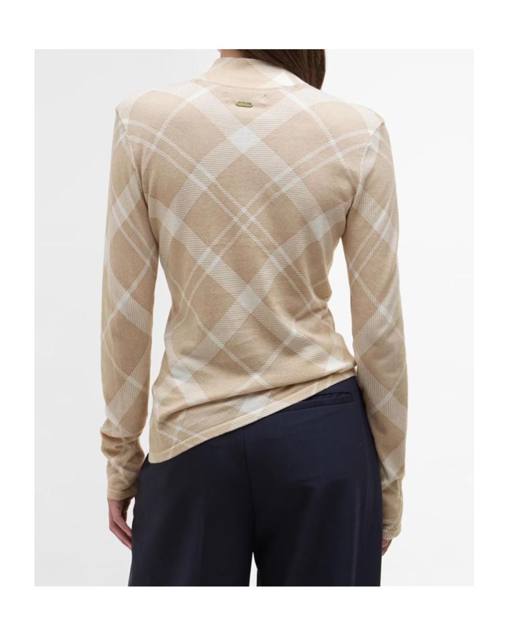 Barbour Natural Long-Sleeved Knitted Pullover
