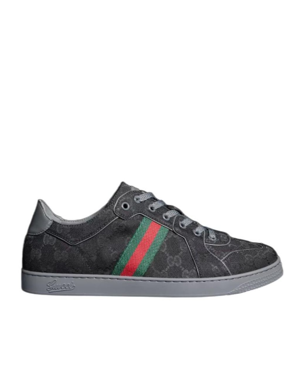 Gucci Black Stretch Low-Top Sneaker for men