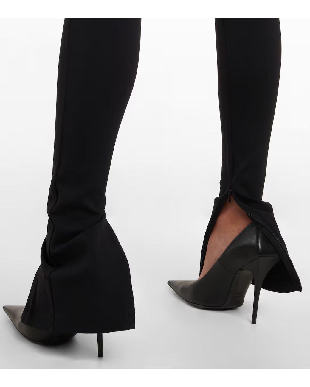 Wardrobe NYC Black High-Waisted Skinny Casual Pants