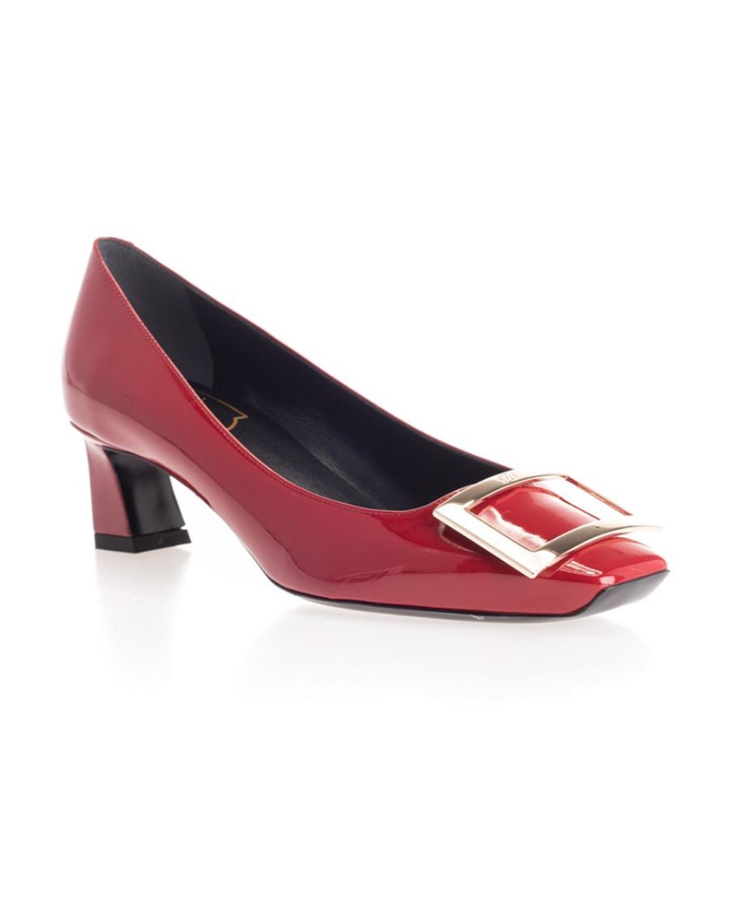 Roger Vivier Pink Trompette Buckle Pumps
