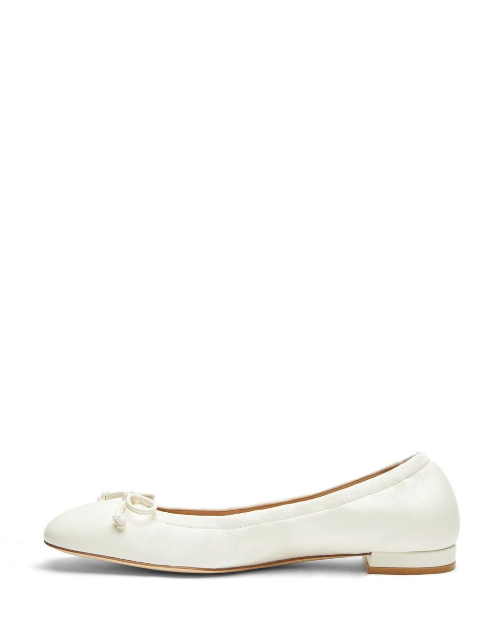 Stuart Weitzman Natural Bria Ballet Flats