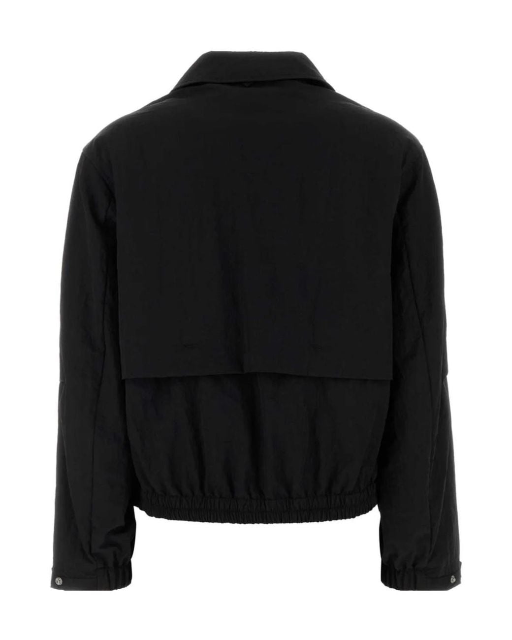 Herno Black Laminar Classic Long Sleeved Jacket