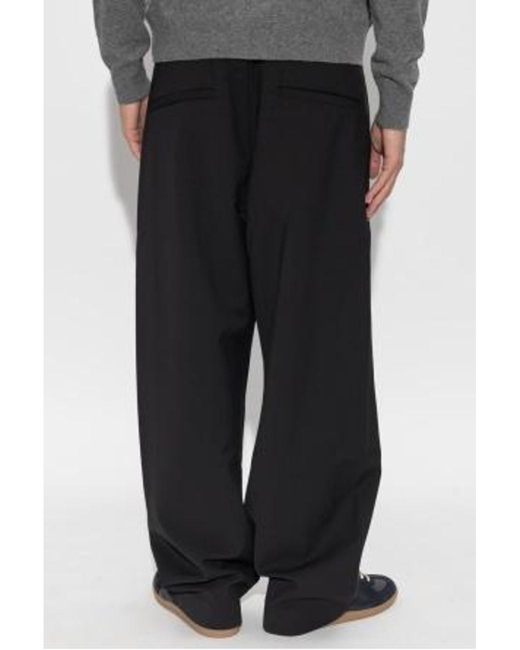Entire studios Black Wide-Leg Pants for men