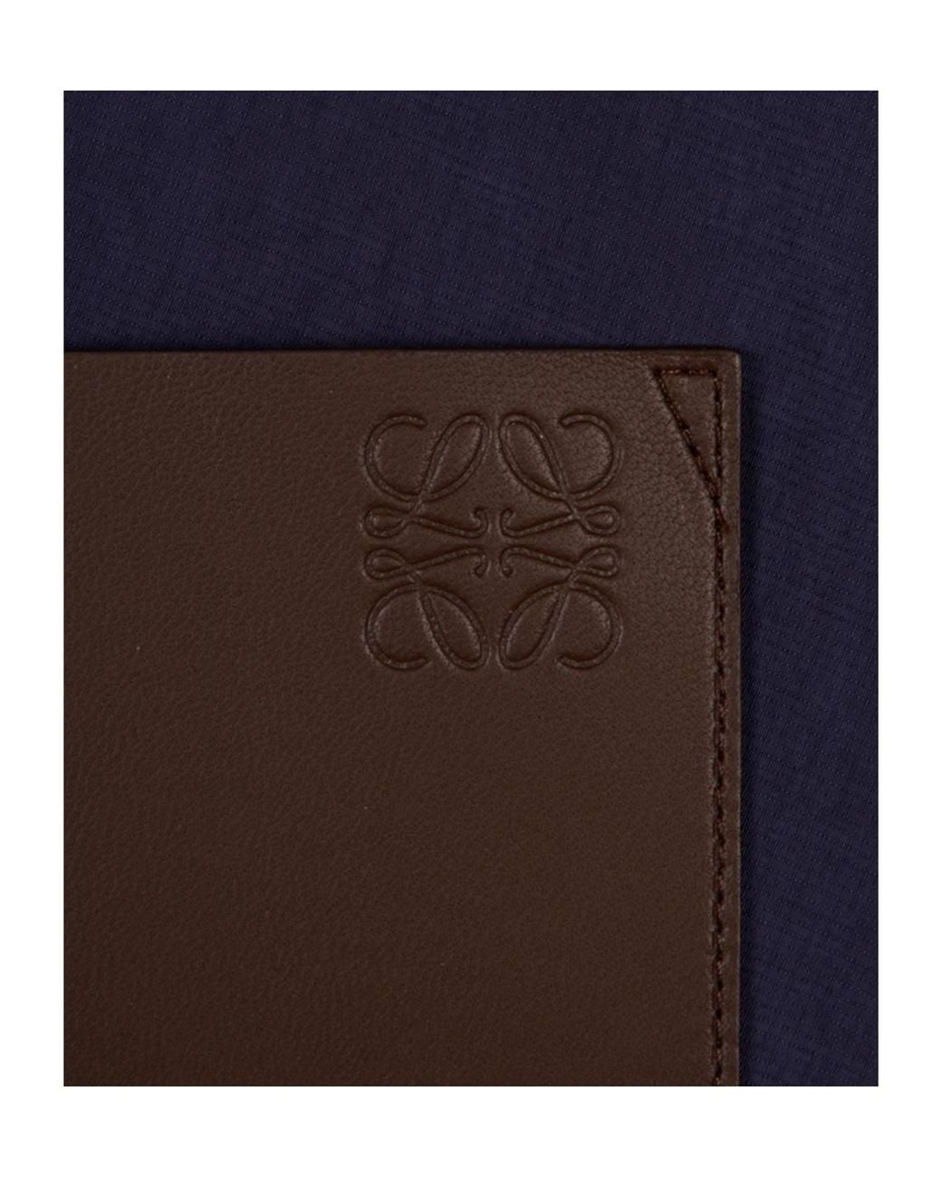 Loewe Blue Ripstop Hooded Jacket for men