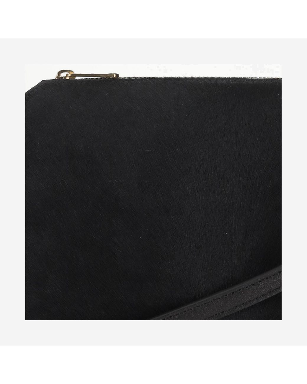 Khaite Black Leather Crossbody Bag