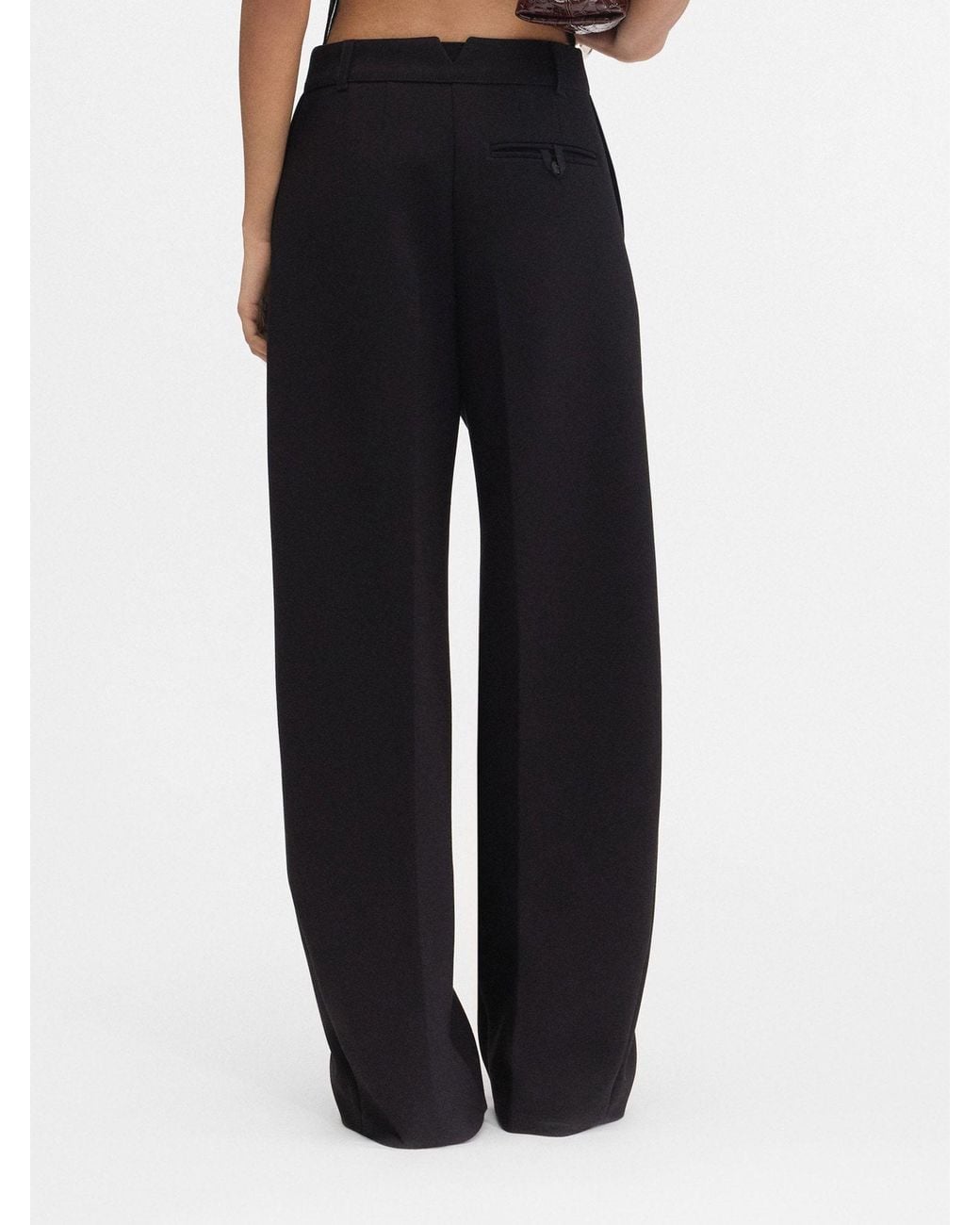 Jacquemus Black The Ovalo Trousers
