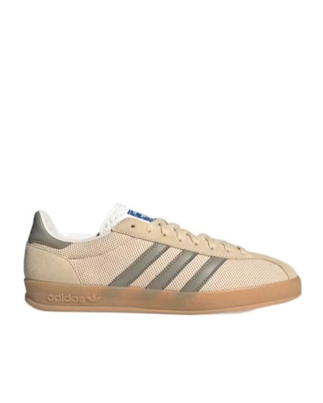Adidas Originals Natural Gazelle Indoor Pro Lace-Up Sneakers for men