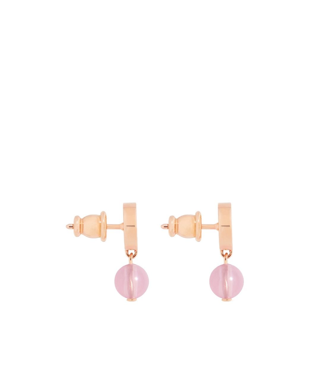Dior Pink Petit Cd Earrings