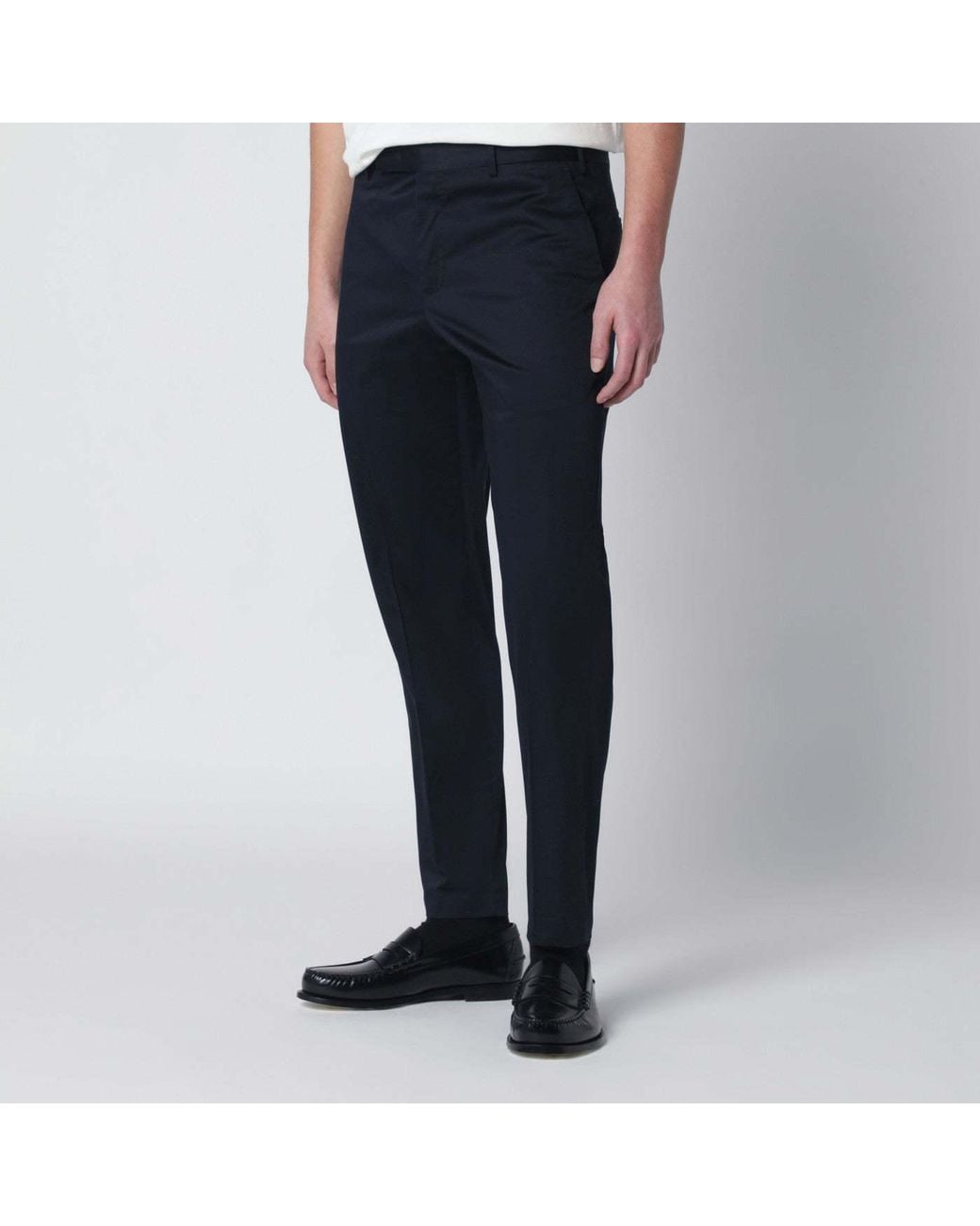 PT01 Blue Pt Torino Slim-Fit Pants for men
