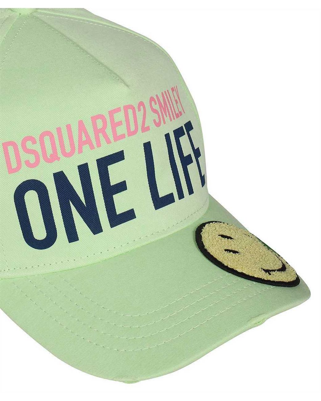 DSquared² Green Logo Hat for men