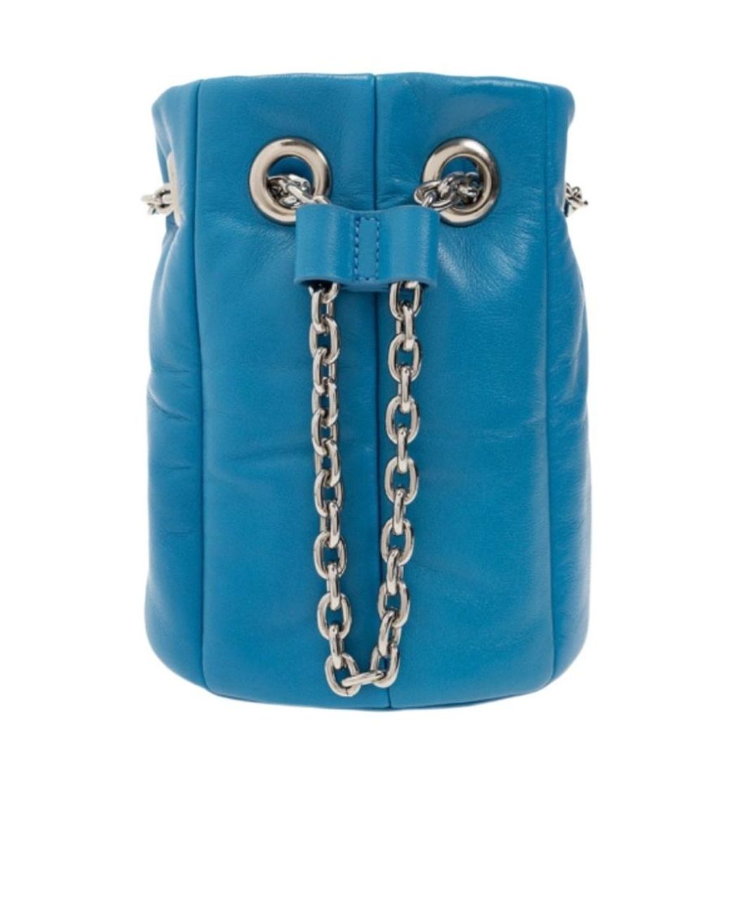 Stand Studio Blue Yvette Chain-Linked Bucket Bag