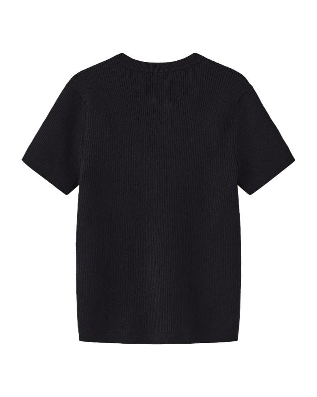 Marissa Chiara Black Short-Sleeved T-Shirt