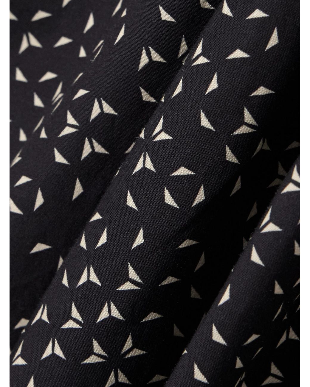 Proenza Schouler Black Cotton-Poplin Midi Dress