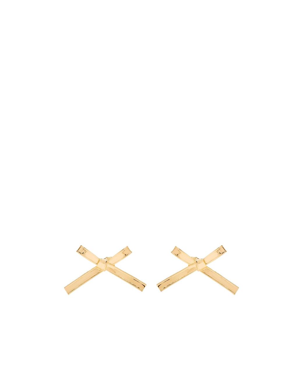 Marc Jacobs Natural Bow Stud Earrings
