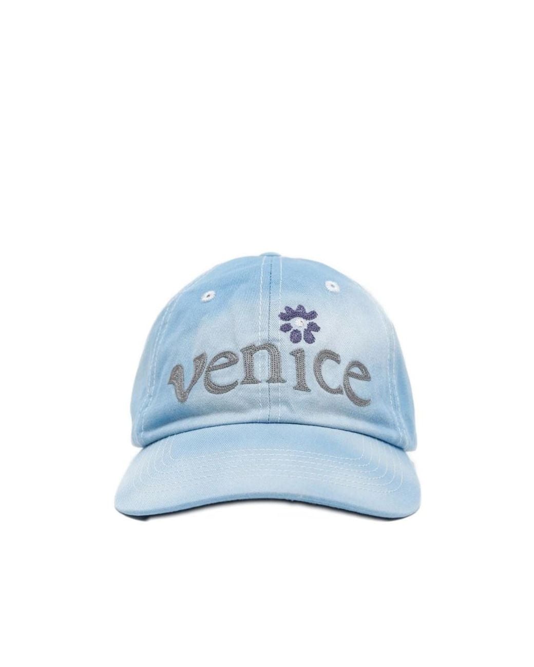ERL Blue Venice Embroidered Hat for men