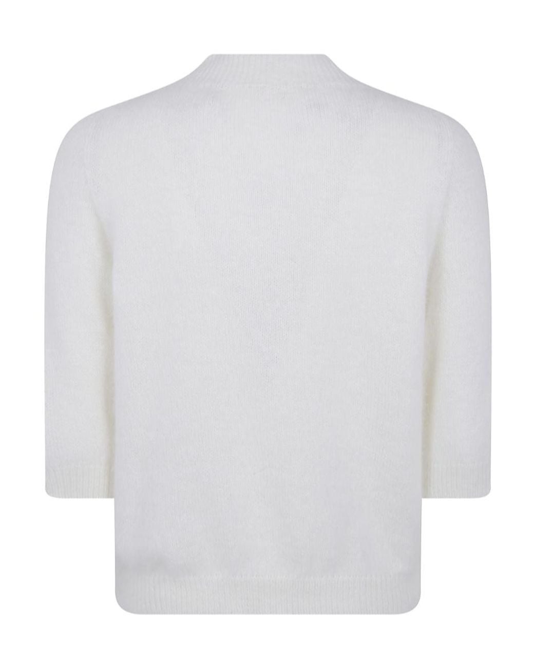 Nuur White Long-Sleeved Sweater