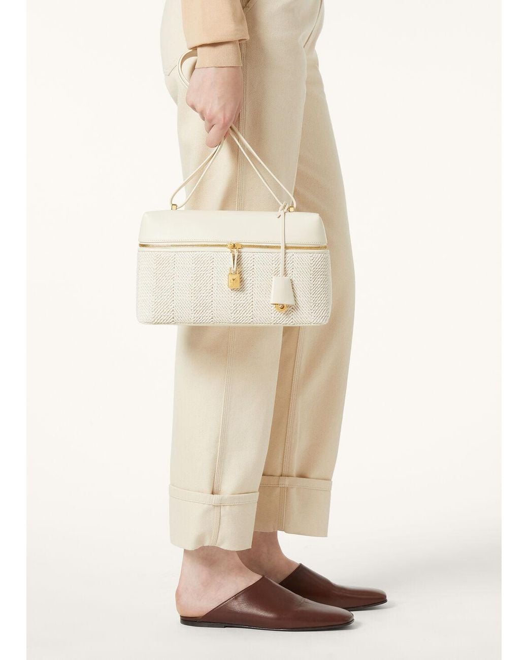 Loro Piana Natural Extra Bag L27 Shoulder Bag