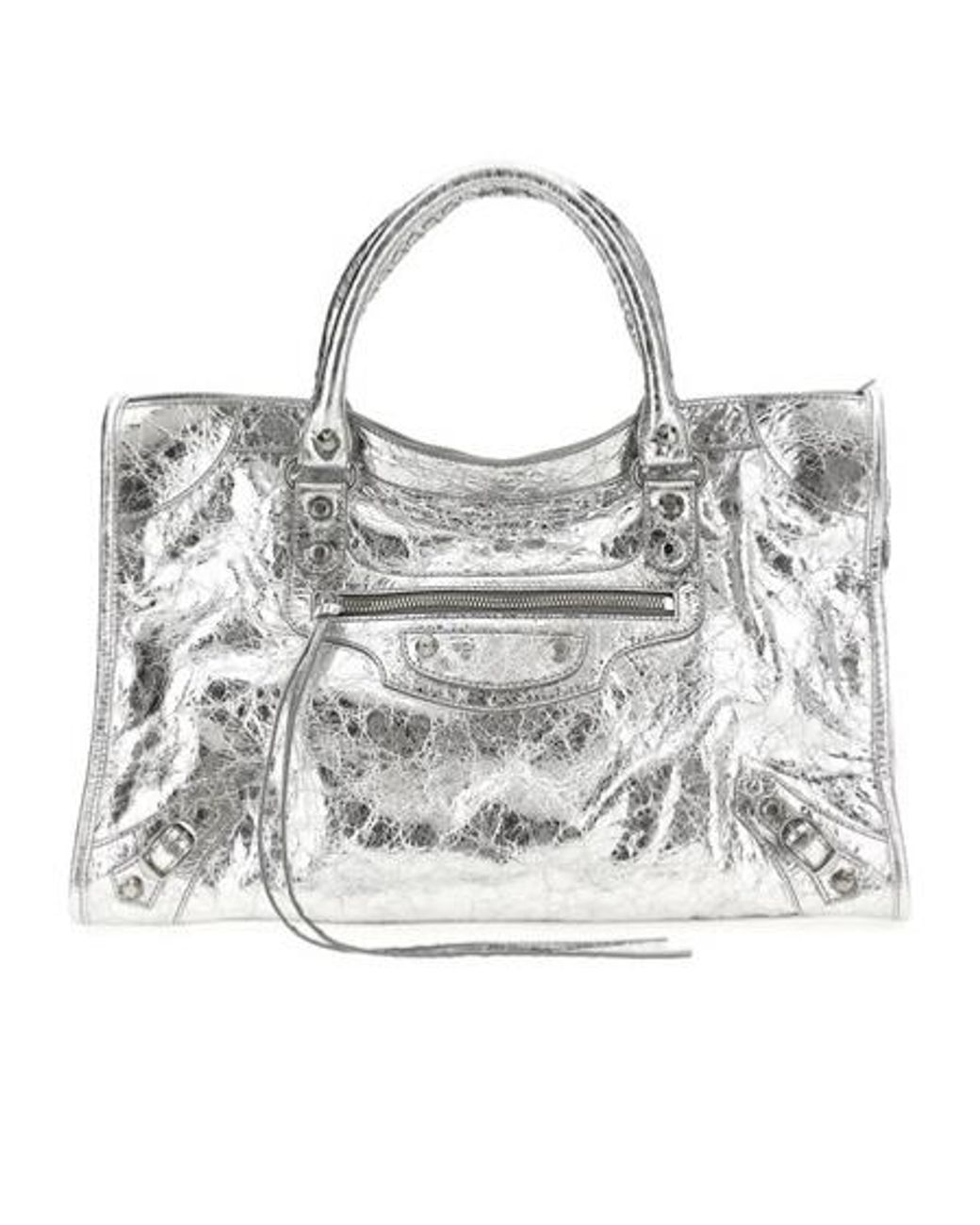Balenciaga Gray Le City Medium Handbag