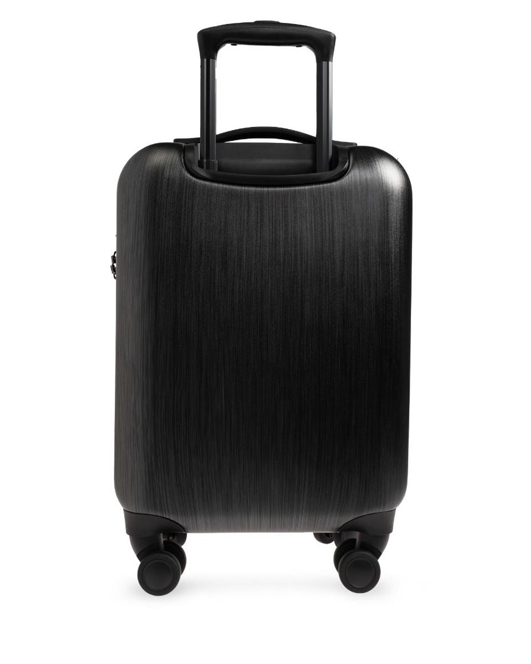 Emporio Armani Black Logo-Embossed Suitcase for men
