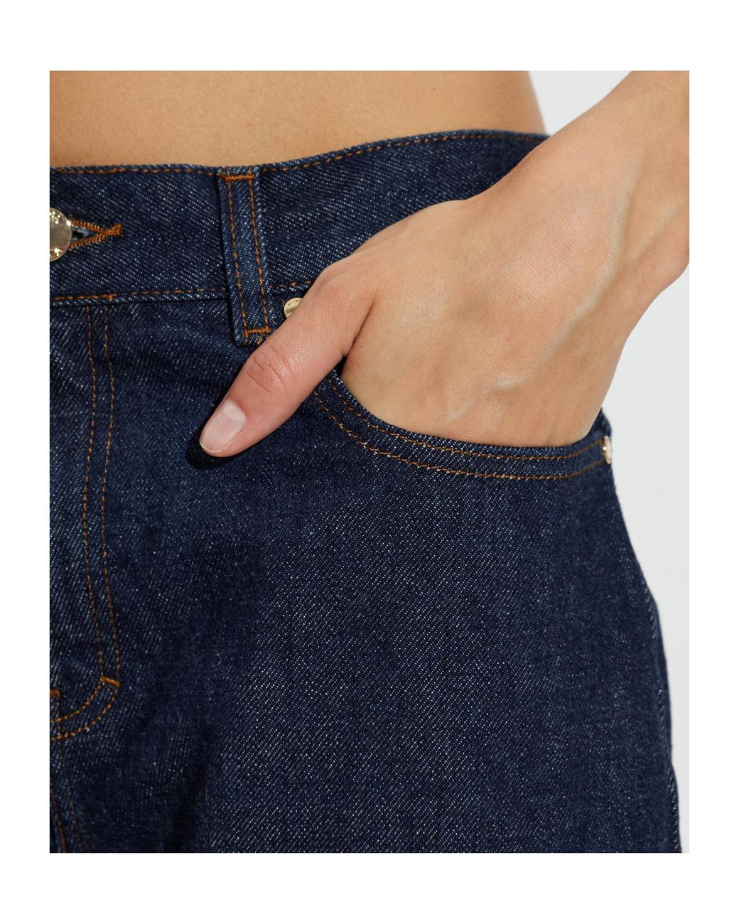 Casablanca Blue Belt Loop Jeans