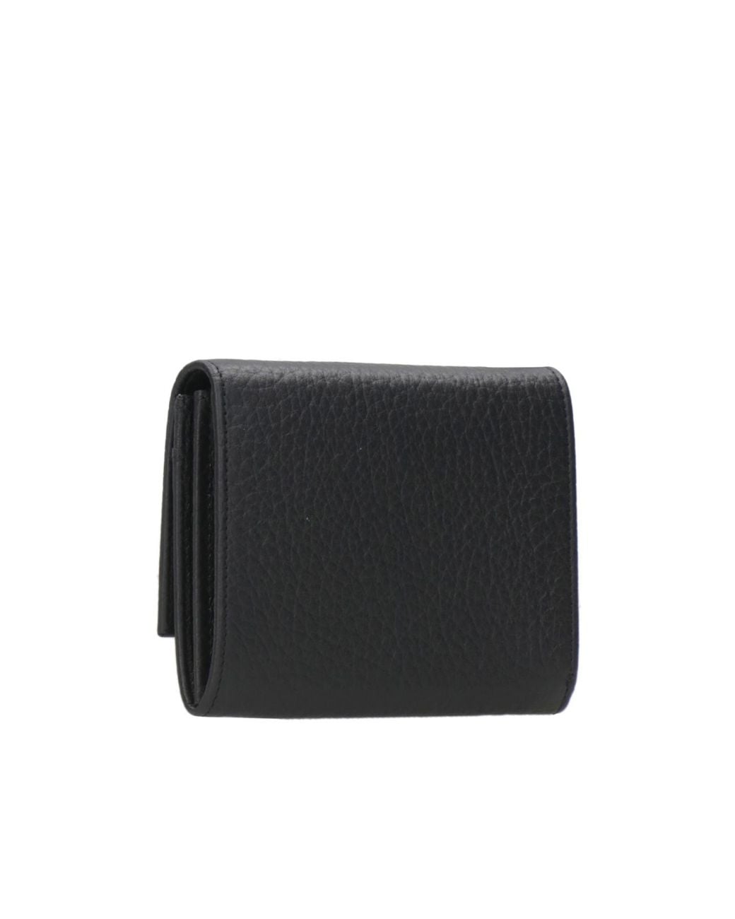 Orciani Gray Logo-Lettering Bi-Fold Wallet