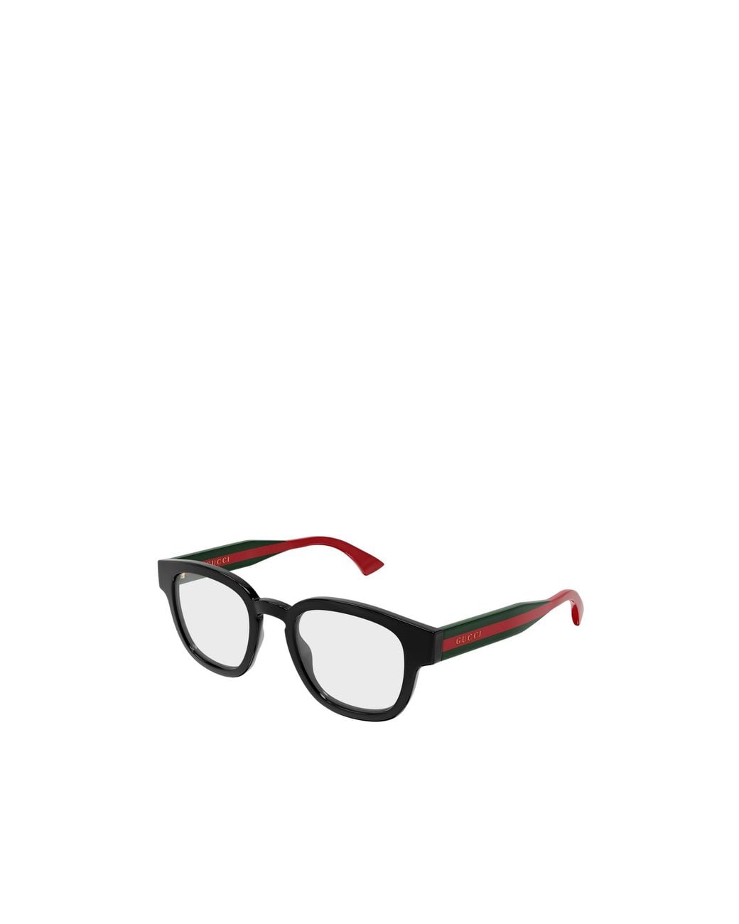 Gucci White Eyewear Round-Frame Glasses for men
