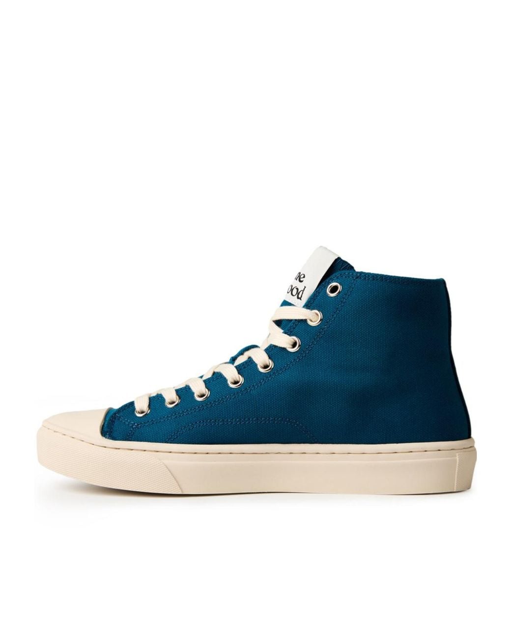 Vivienne Westwood Blue Lace-Up High-Top Sneakers