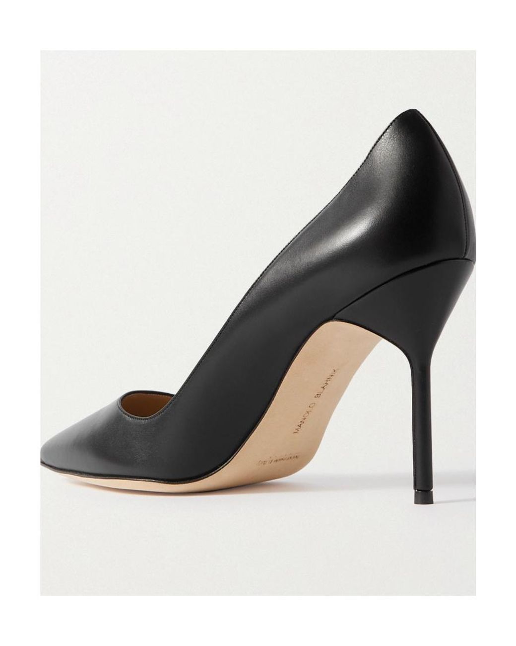 Manolo Blahnik Black Bb High Heels