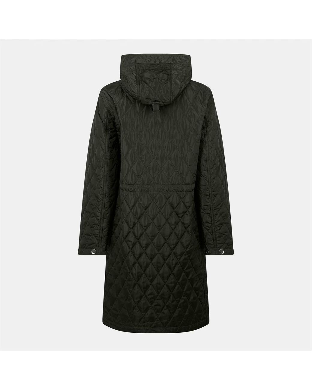 Burberry Green Hooded Short Quilted Down Jacket