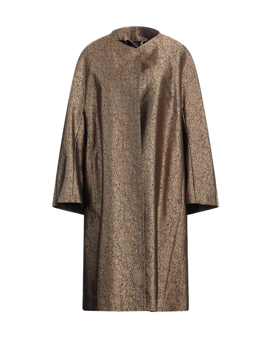 Max Mara Brown Versatile Printed Coat