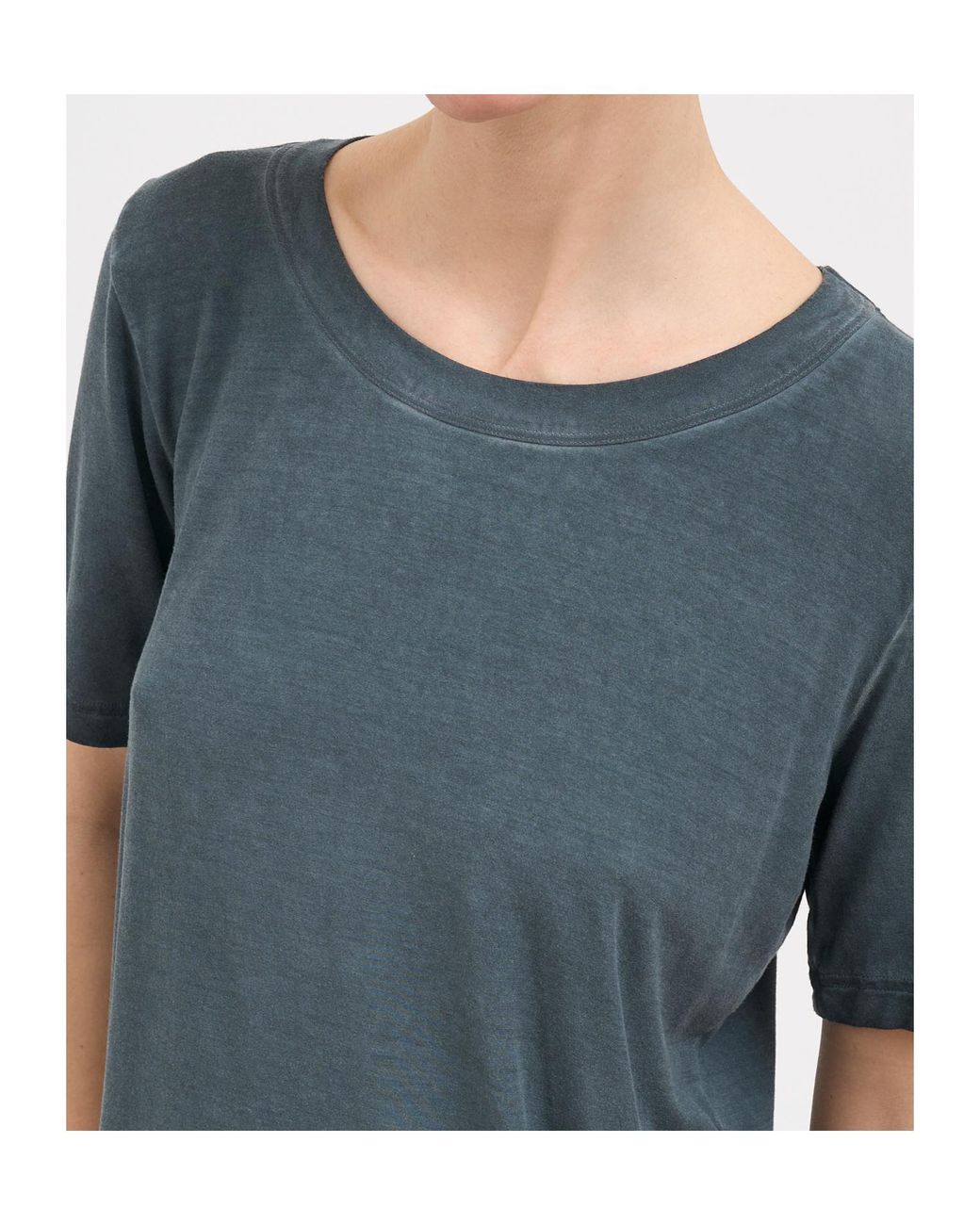 Uma Wang Blue T-Shirt Tir