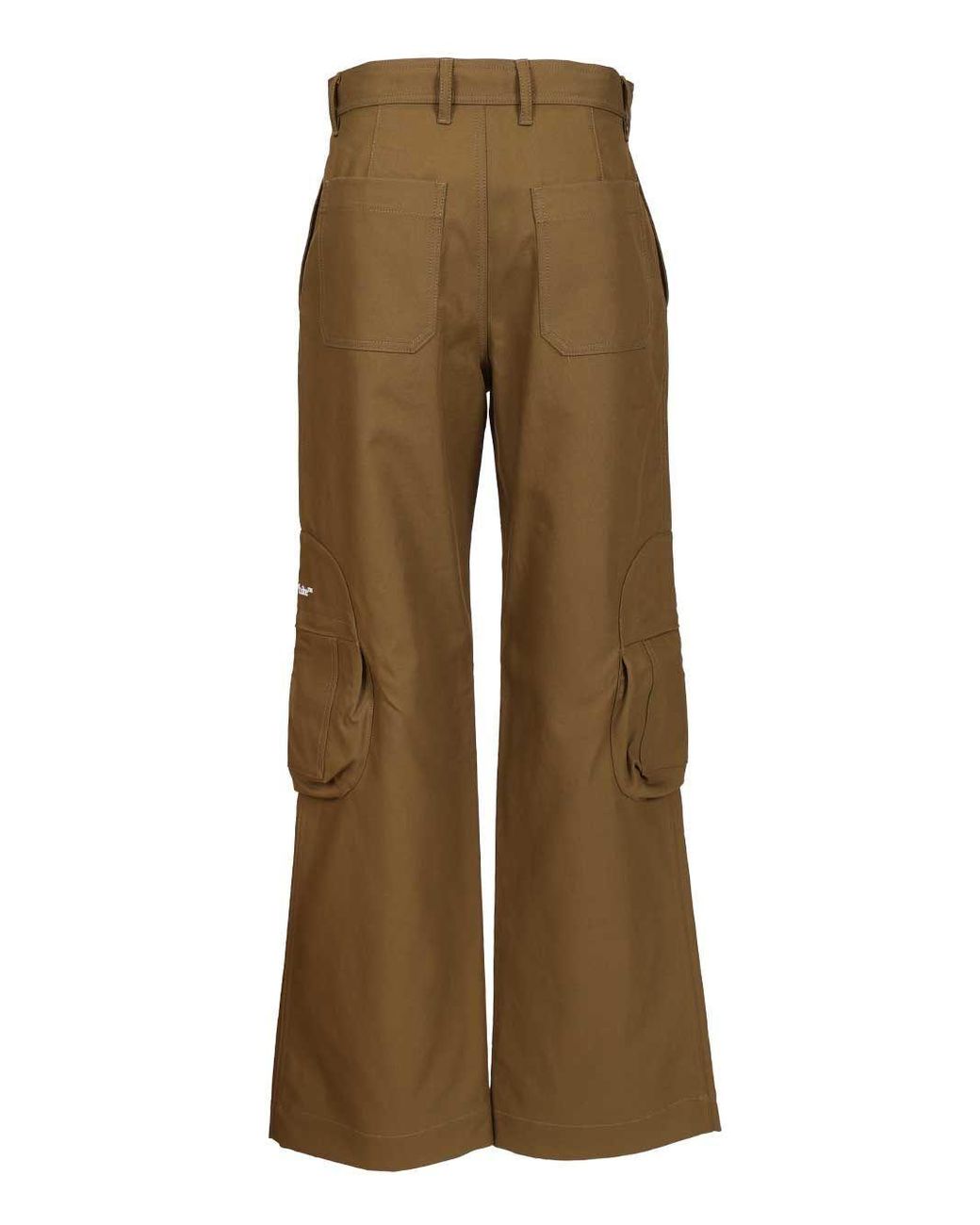 Off-White c/o Virgil Abloh Natural Wide Trousers for men