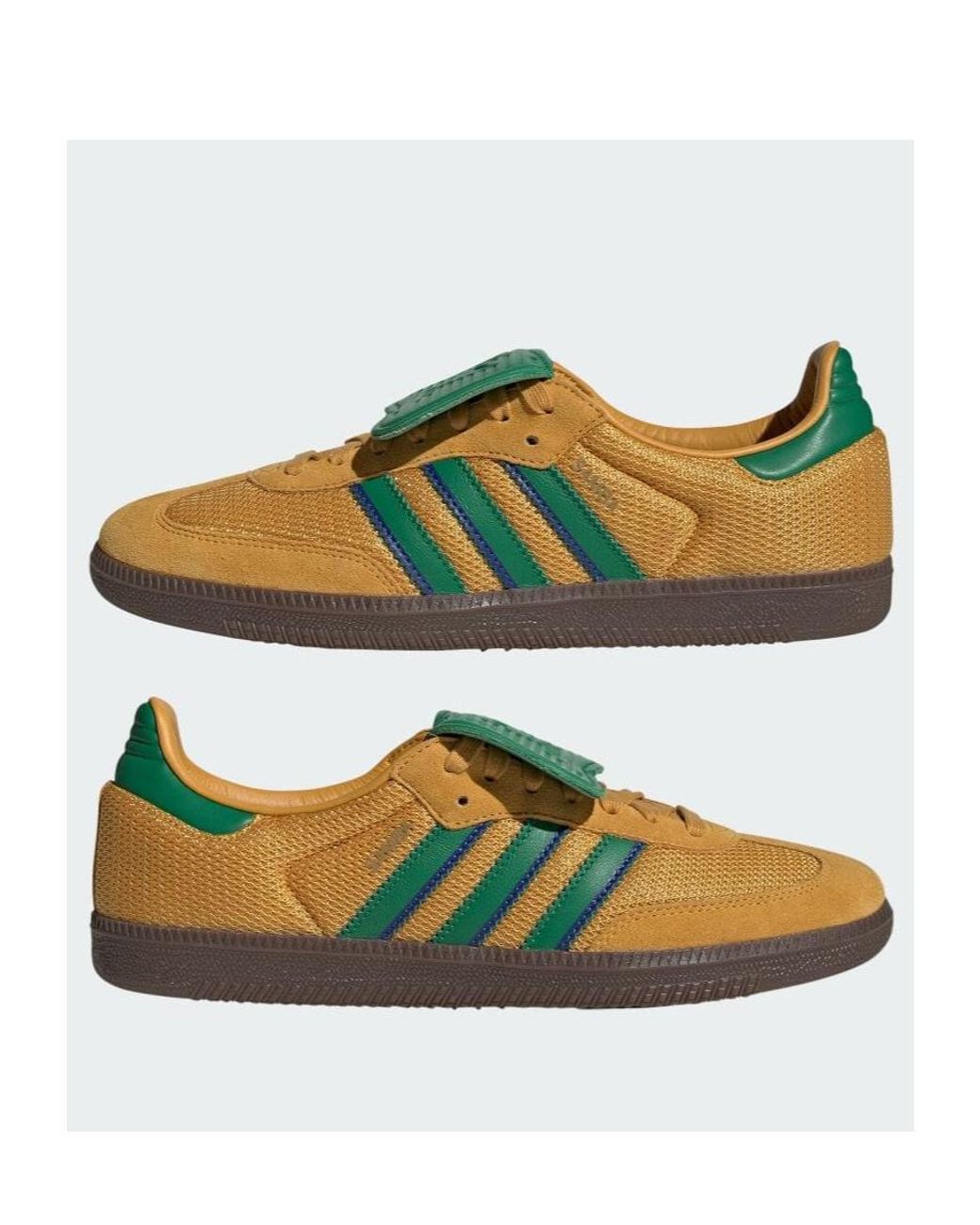 Adidas Originals Green Samba Og Lace-Up Sneakers for men