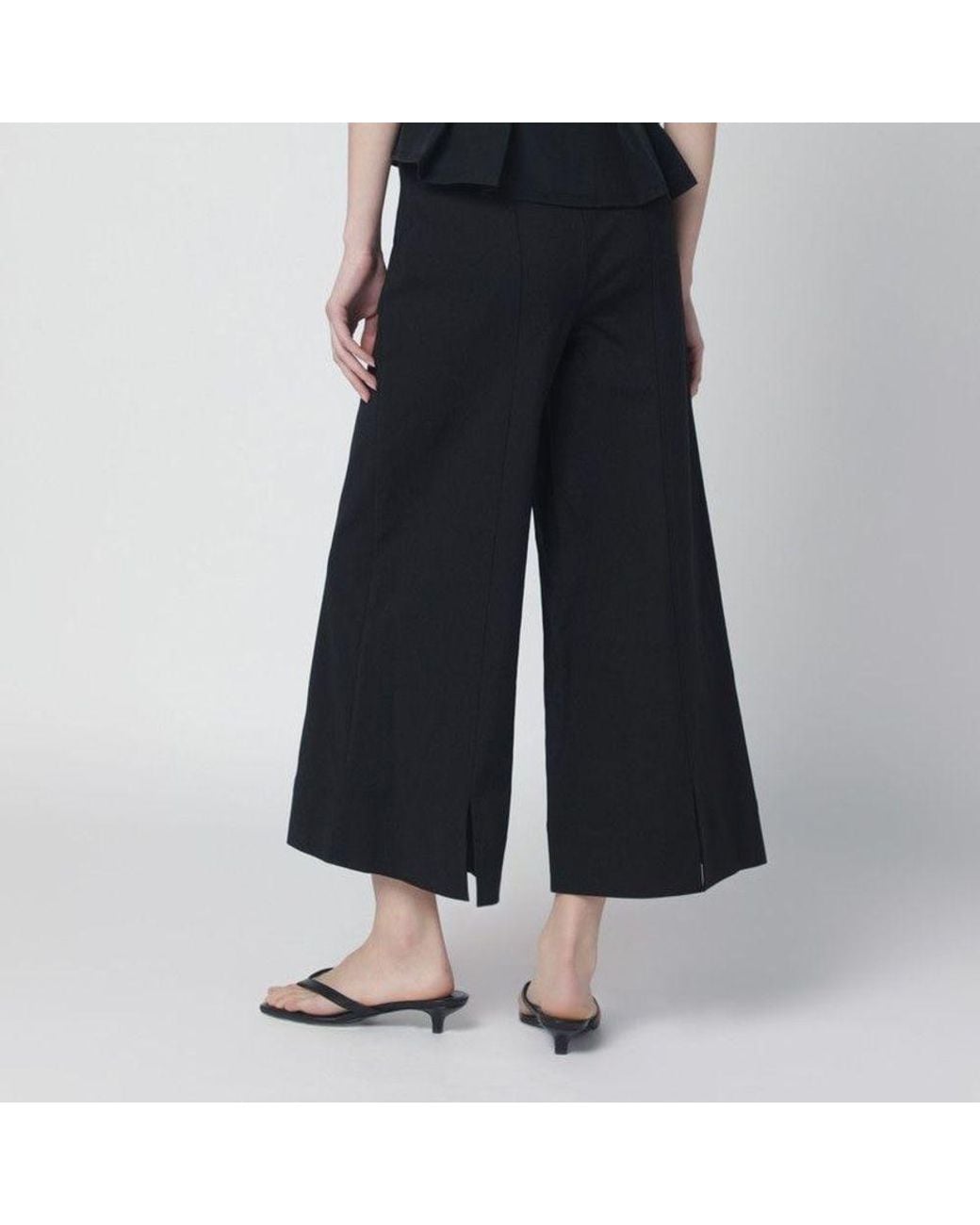 Jonathan Simkhai Blue Logo Casual Pants