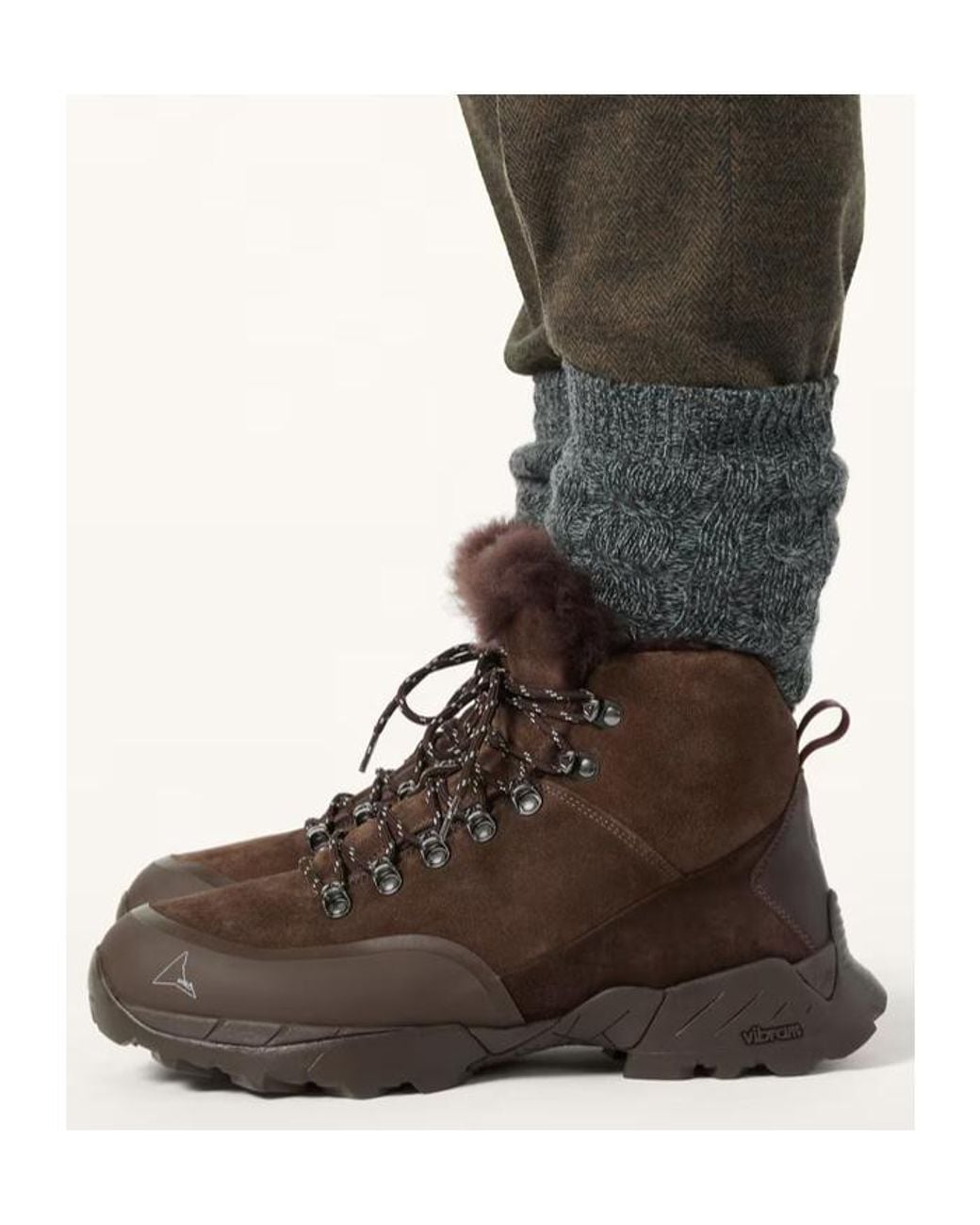 Loro Piana Brown Andreas Boot for men