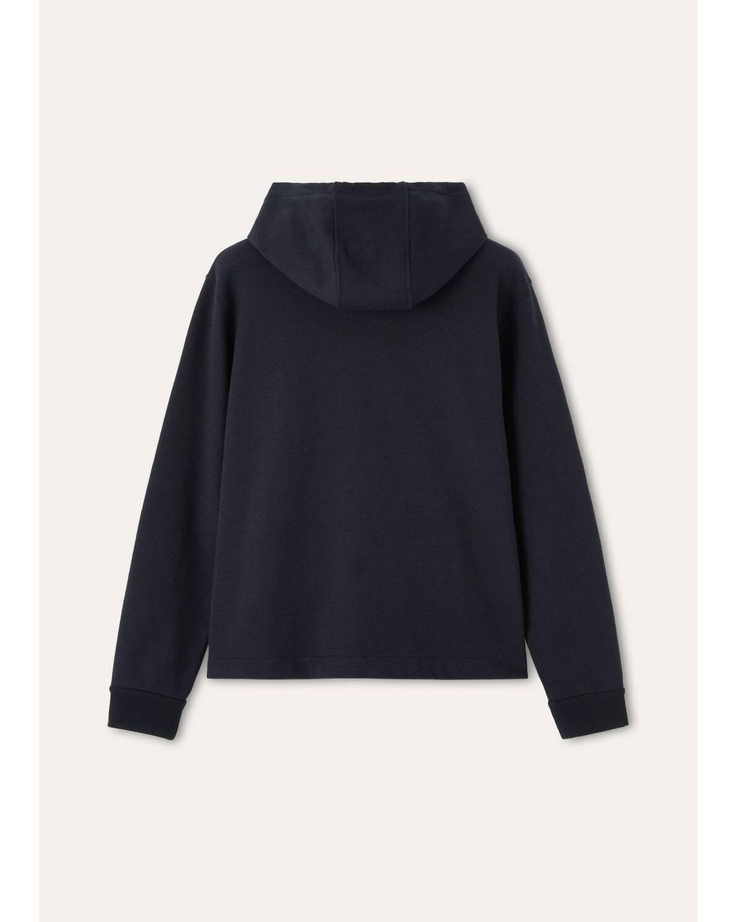 Loro Piana Blue Hooded Zip Jacket for men