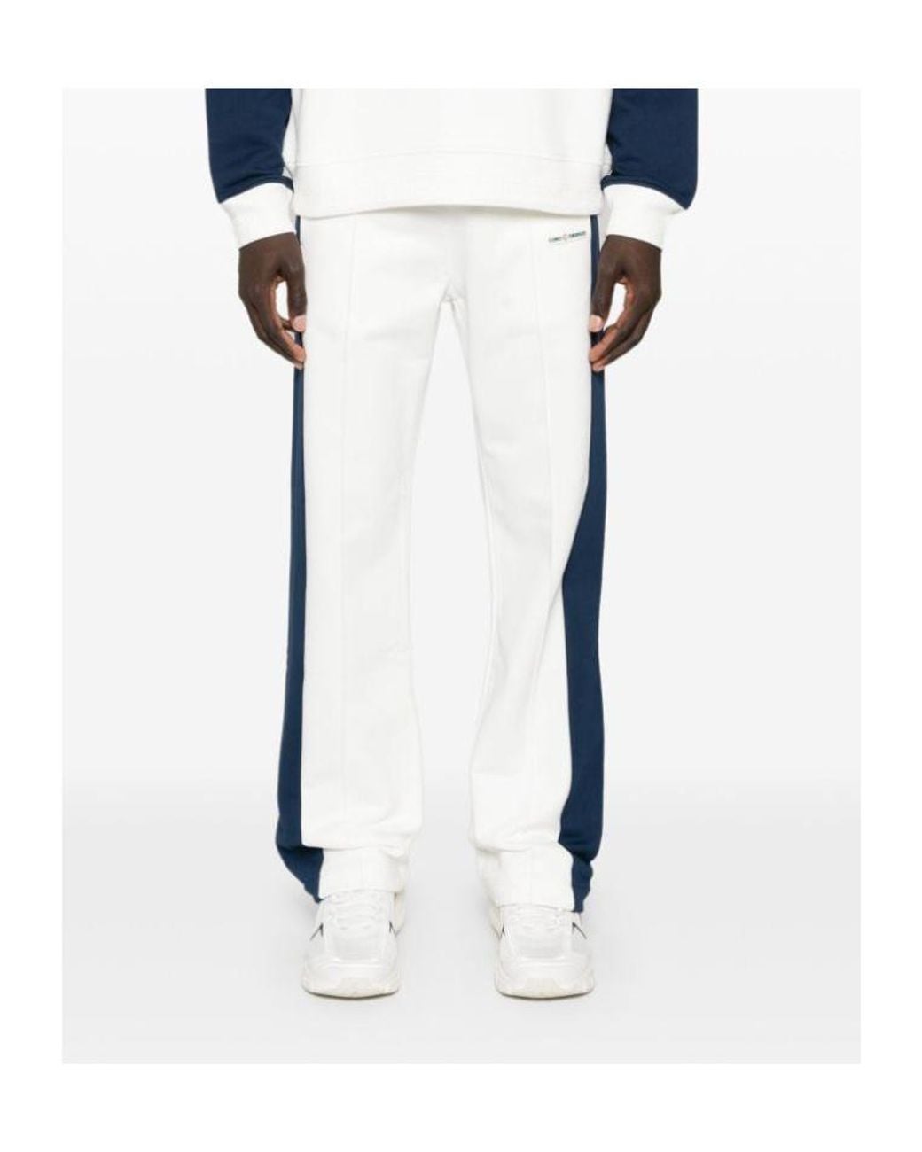 Casablanca Blue Elastic Waist Casual Pants for men